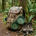 PawTrail™ Collapsible Silicone Adventure Travel Bowls (Set of 2)