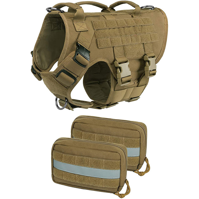 PawTrail™ Elite Tactical Adventure Dog Backpack - Multi-Functional Hiking Saddlebag